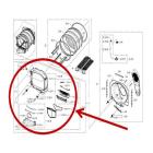 Samsung Part# DC97-16740A Drum Assembly (OEM) Front