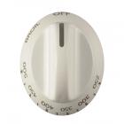 Frigidaire FGF335CFSA Oven Temperature Knob (White) - Genuine OEM