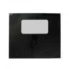 GE JBP30BB4AD Outer Oven Door Glass (Black) - Genuine OEM