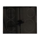 GE JSP42DN2CC Main Glass Cooktop Replacement (black) Genuine OEM