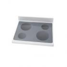 Gibson GNEM30NWMWA Glass Cook Top Panel (White and Black) - Genuine OEM