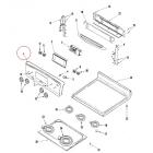 KitchenAid KERS205TWH0 Touchpad/Control Panel - Genuine OEM