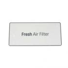 LG LFXS28566D Fresh Air Filter Cover Decor (White) Genuine OEM