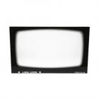 Maytag PES3759BCS Glass, Oven Door (stl) Genuine OEM