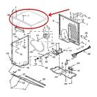 Whirlpool Part# W10532393 Dryer Top (OEM)