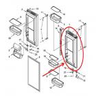 Whirlpool Part# W10919655 Fip Door (OEM)