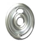 GE Part# WB31M1 Chrome Burner Bowl (OEM) 6 inch