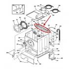 GE Part# WH16X10106 Reinforcement Bracket (OEM)