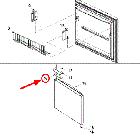 Whirlpool Part# 12647901B Spacer-Handle (OEM)