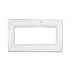 Whirlpool MH1150XMT0 Door Frame/Panel (with glass) - White - Genuine OEM