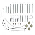 Whirlpool MH6130XEB0 Wall Mounting Hardware Kit - Genuine OEM