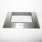 Whirlpool WGE555S0BW01 Outer Door Glass-Panel (stainless steel) - Genuine OEM