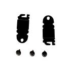 Amana ADB1400PYB2 Side Mounting Bracket Kit - Genuine OEM