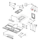 KitchenAid KHMS1857WBL0 Plate Cam - Genuine OEM