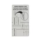 Maytag MSD2655HES Handle Remover Card Genuine OEM