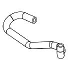 Whirlpool 8TWFC6820LW0 Drain Hose - Genuine OEM