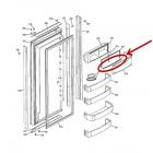 GE Part# WR24X10113 Dairy Gasket (OEM) Bottom