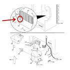 GE Part# WR86X10040 Heat Exchanger (OEM)