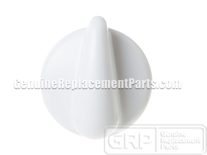 GE Part# WR02X10570 Temperature Control Knob (OEM) White