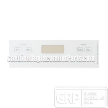 GE Part# WB07X22525 Faceplate Graphics (OEM)