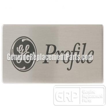 GE Part# WR04X10161 Nameplate Lens (OEM)